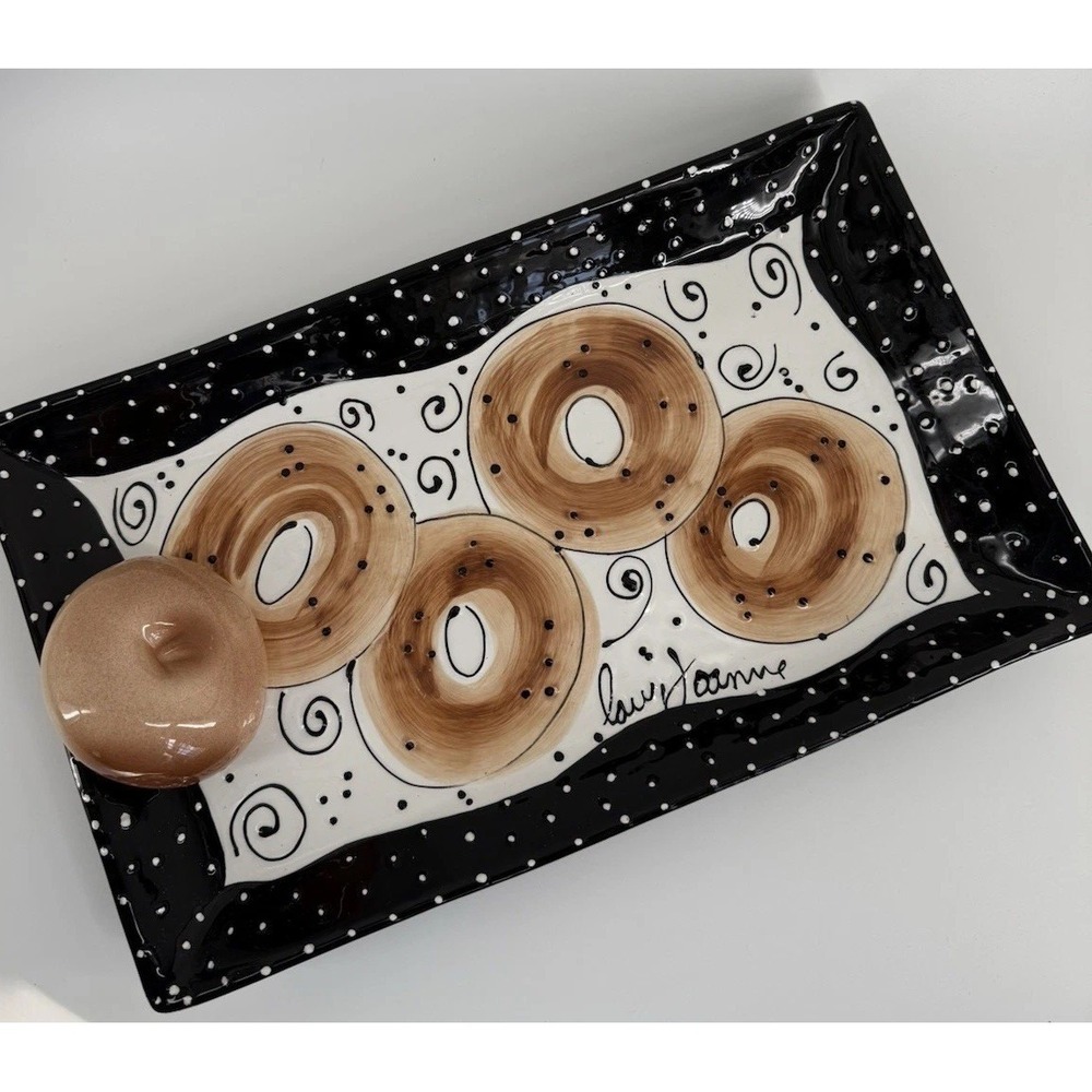 3D Bagel Platter By‎ With Love, Joanne, home etc. Joanne delomba